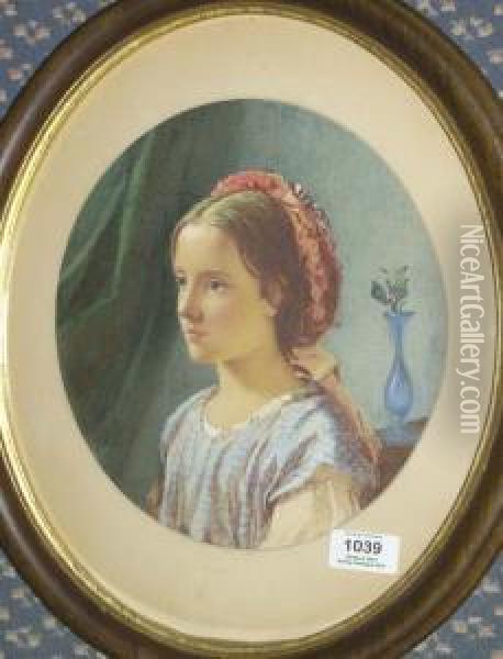 Contemplation Oil Painting - James Charles Playfair