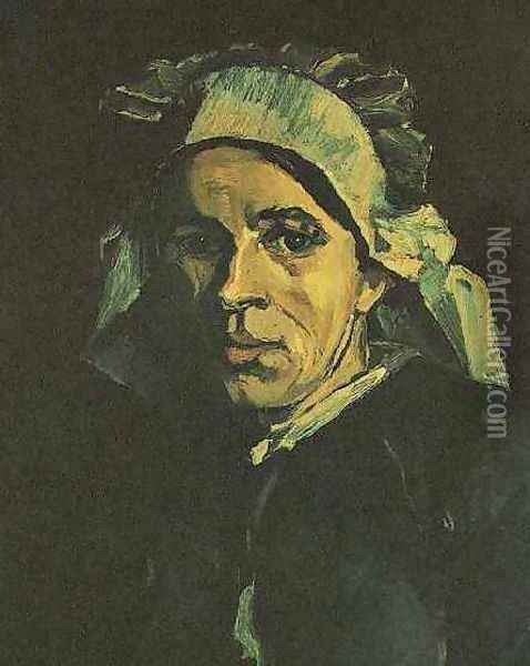 Head Of A Woman IV Oil Painting - Vincent Van Gogh