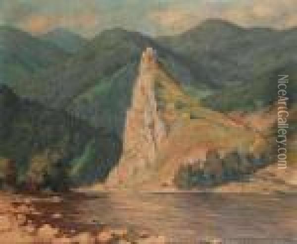 Streeno Castle Oil Painting - Tavik Frantisek Simon