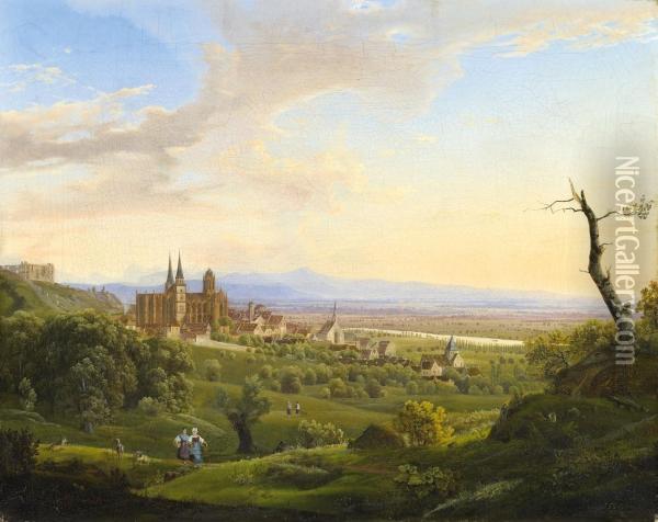 Oppenheim Amrhein Oil Painting - Johann Theodor Goldstein