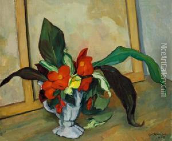 Blumen Oil Painting - Emil Rudolf Weiss