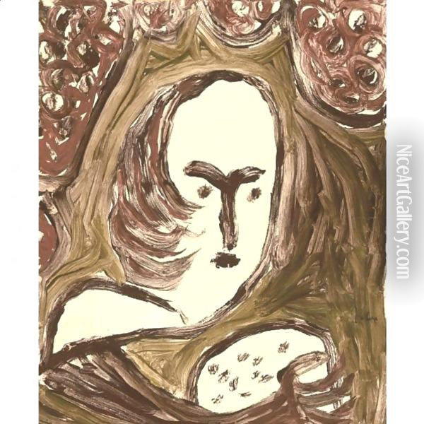 In Der Opernloge (In The Opera House) Oil Painting - Paul Klee