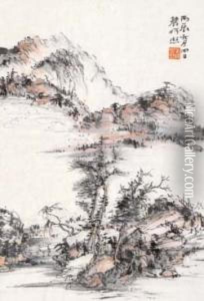 Landscape Oil Painting - Zeng Xi
