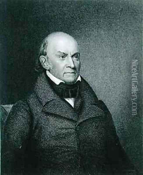 John Quincy Adams Oil Painting - Asher Brown Durand