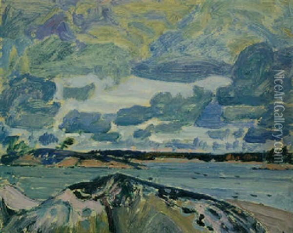 Sturgeon Bay Oil Painting - James Edward Hervey MacDonald