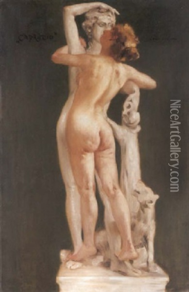 Capriccio Oil Painting - Lovis Corinth