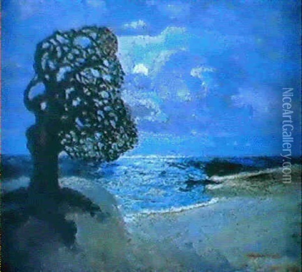 Serie De Nocturnes Oil Painting - Pedro Figari