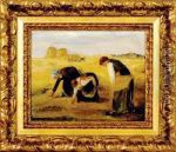 Des Glaneuses (the Gleaners) Oil Painting - Jean-Francois Millet