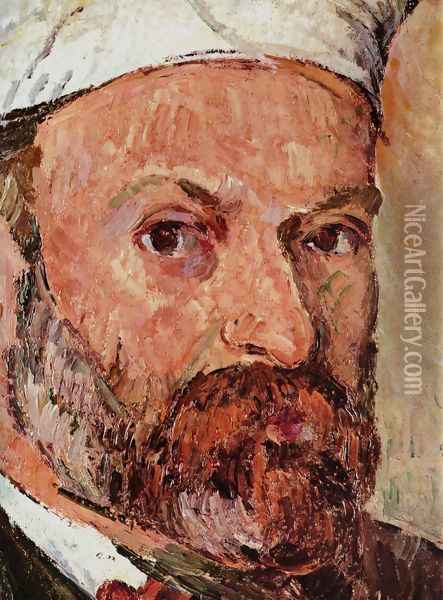 Self-portrait 1877 Oil Painting - Paul Cezanne
