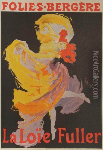 Folies-bergere Oil Painting - Jules Cheret