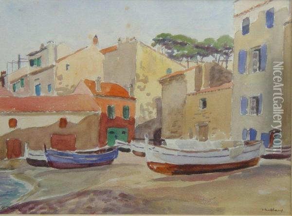 Saint Tropez Oil Painting - Theodore Leblanc