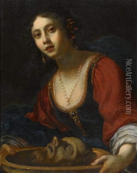 Salome Oil Painting - Felice Ficherelli