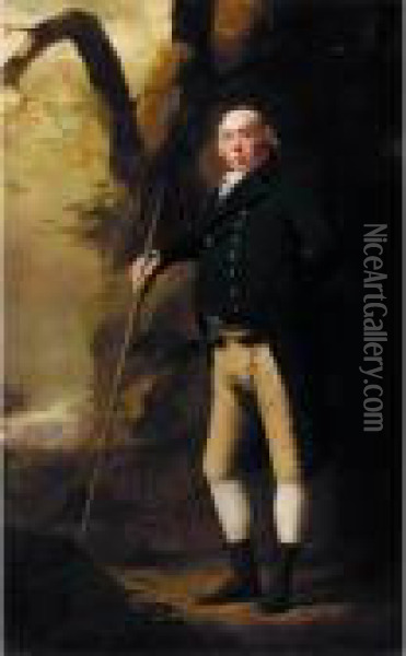 Portrait Of Alexander Keith Of Ravelston, Midlothian Oil Painting - Sir Henry Raeburn
