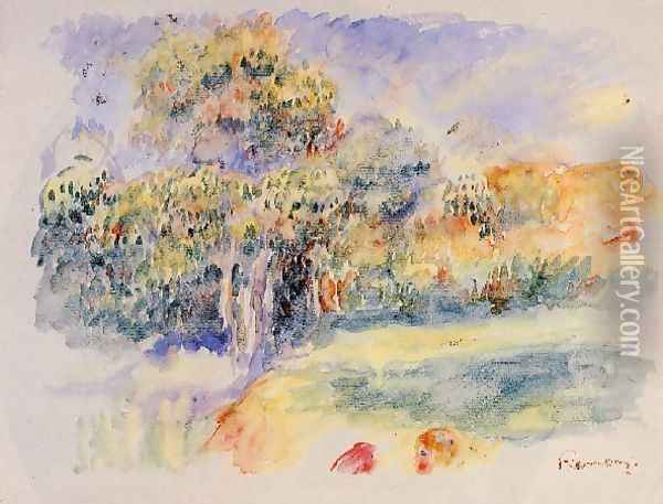 Landscape17 Oil Painting - Pierre Auguste Renoir