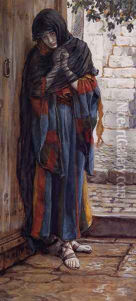 The Repentant Magdalene Oil Painting - James Jacques Joseph Tissot
