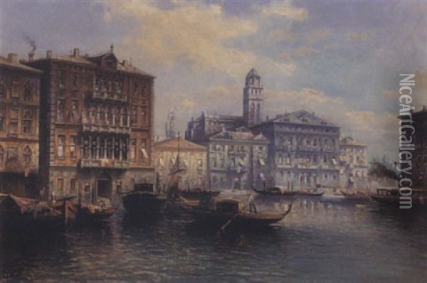 Venise Oil Painting - Conrad Hoff