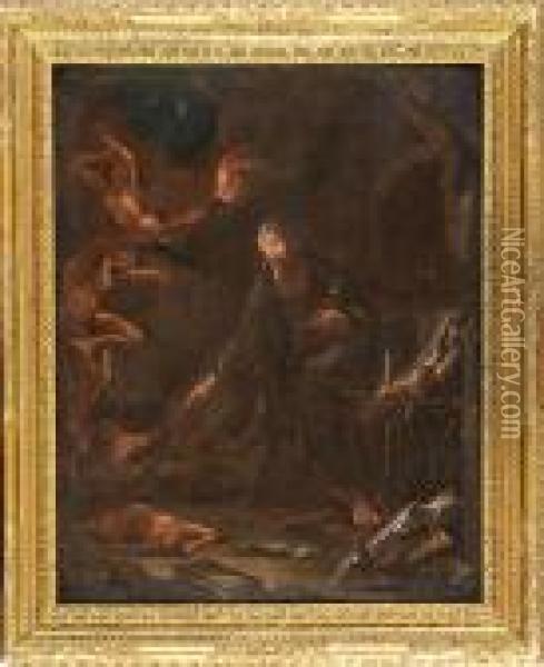 Scena Di Stregoneria Oil Painting - Alessandro Magnasco