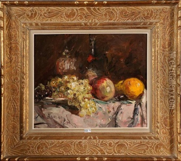 Nature Morte Aux Fruits Oil Painting - Armand Gustave Gerard Jamar