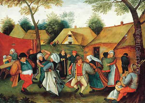 The Wedding Dance Oil Painting - Pieter The Younger Brueghel