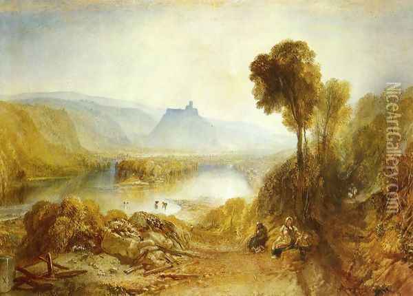 Prudhoe Castle Northumberland Oil Painting - Joseph Mallord William Turner