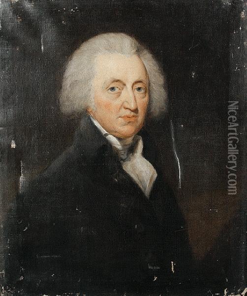 Portrait Of A Gentleman, Thought
 To Be George Warnley Bowes Esq. Of Thornton Hall, Co. Durham Oil Painting - Gilbert Stuart