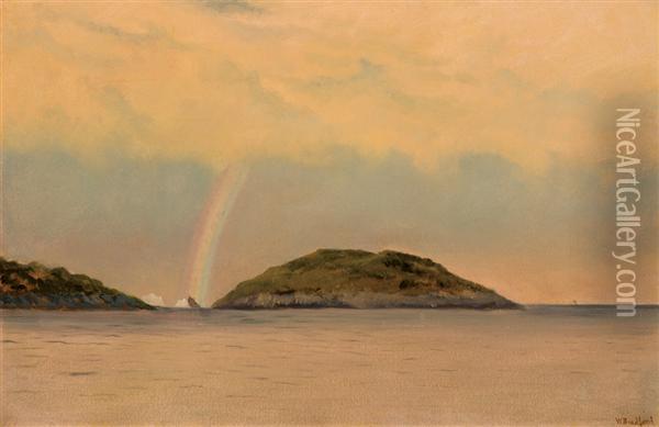 Rainbow Over The Arctic Oil Painting - William Bradford