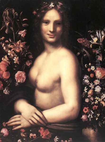 Flora c. 1600 Oil Painting - Carlo Antonio Procaccini