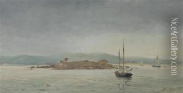 Ten Pound Island Oil Painting - Mauritz F. H. de Haas
