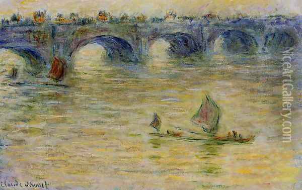 Waterloo Bridge II Oil Painting - Claude Oscar Monet