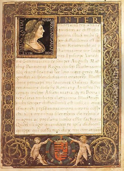 Marlianus Codex Oil Painting - Italian Miniaturist