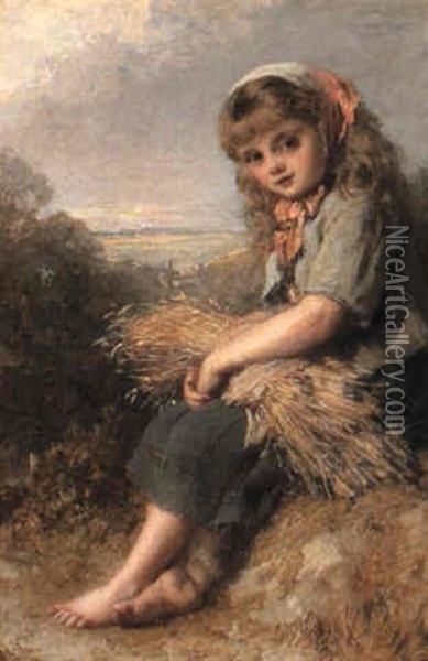 A Rest By The Wayside Oil Painting - Henry Lejeune