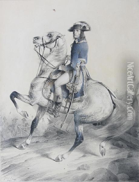 Bonaparte, General En Chef De L'armeed'italie Oil Painting - Ange Janet, Dit Janet-Lange