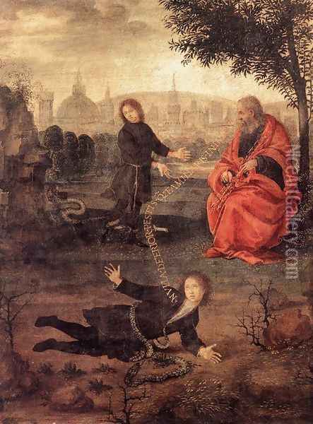 Allegory c. 1498 Oil Painting - Filippino Lippi