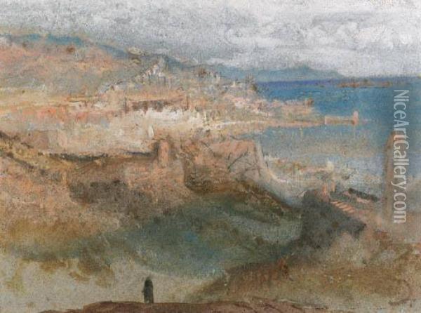 View Of Genoa, Italy Oil Painting - Joseph Mallord William Turner