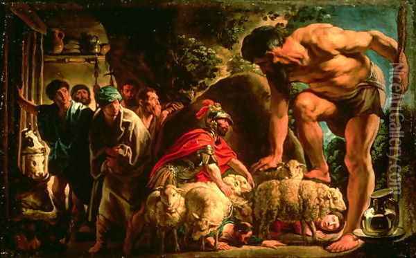 Odysseus Oil Painting - Jacob Jordaens