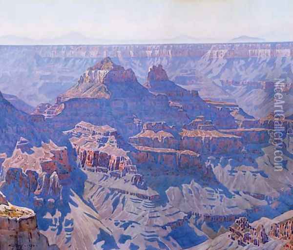 Grand Canyon 3 Oil Painting - Gunnar Mauritz Widforss