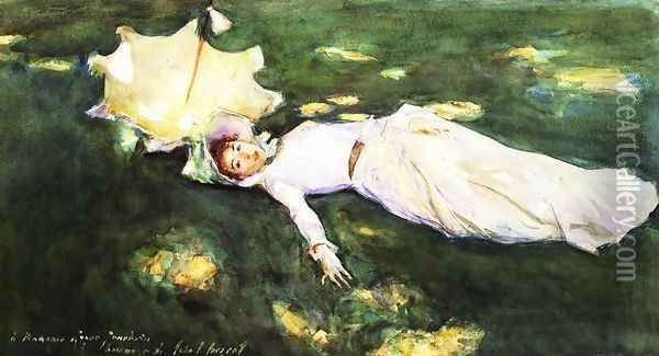 Madame Roger-Jourdain Oil Painting - John Singer Sargent