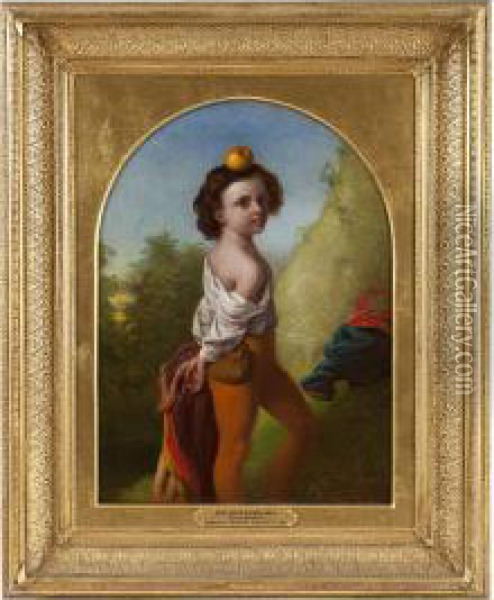 The Son Of William Tell Oil Painting - John Eaton Walker