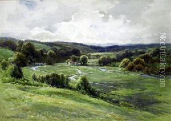 Open Landscape Oil Painting - Cyril Ward