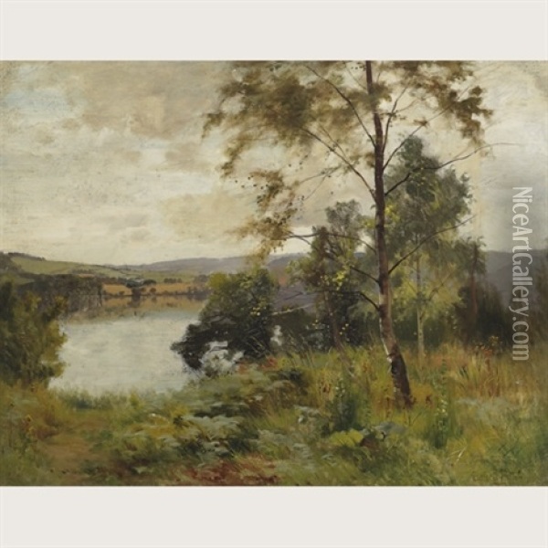 Lake Windermere Oil Painting - Ernest Parton