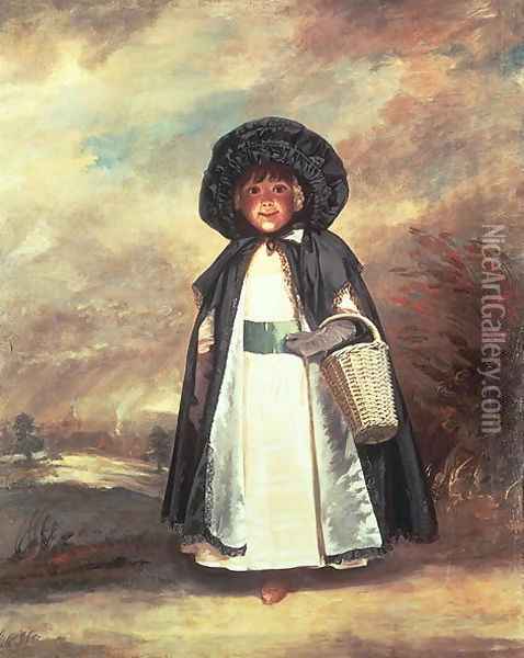 Miss Crewe, c.1775 Oil Painting - Sir Joshua Reynolds