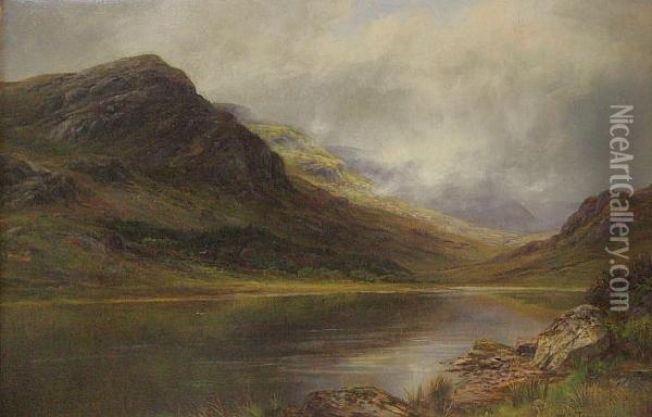 Loch Anelan Oil Painting - Joseph Mallord William Turner