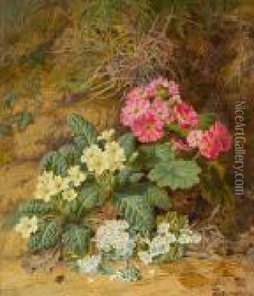 Spring Flowers Oil Painting - Thomas Worsey