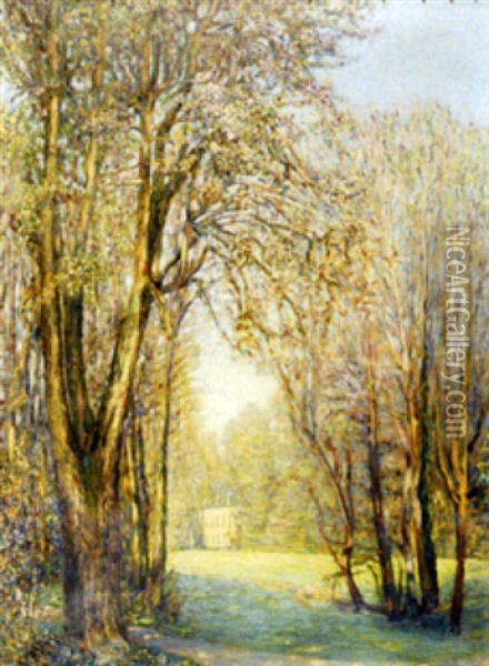 Parc A Champigneulles Oil Painting - Michel Auguste Colle