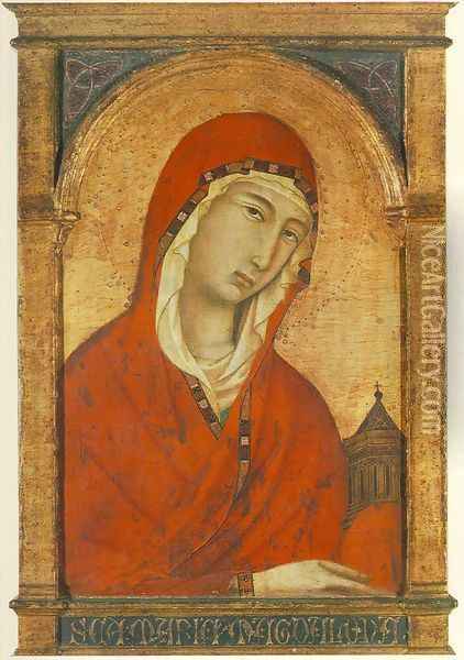 St Magdalen Oil Painting - Segna Di Buonaventure