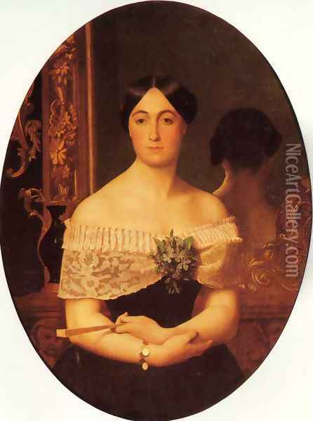 Portrait Of A Lady Ii Oil Painting - Jean-Leon Gerome