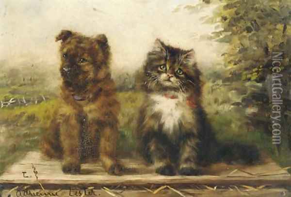 We two Oil Painting - Adrienne Lester