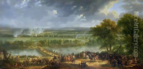 Battle of Pont d'Arcole Oil Painting - Baron Louis Albert Bacler d'Albe