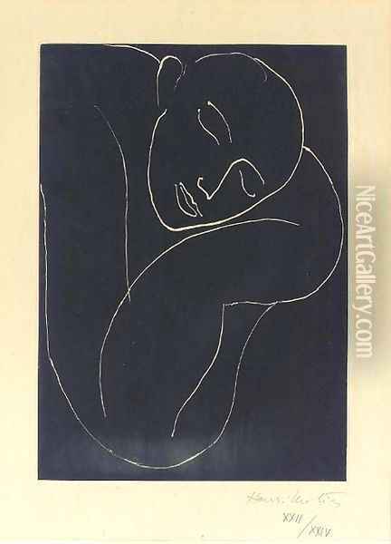 L'Homme endormi Oil Painting - Henri Matisse