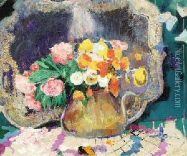 Pavots D'islande (1918) Oil Painting - Marcel Jefferys